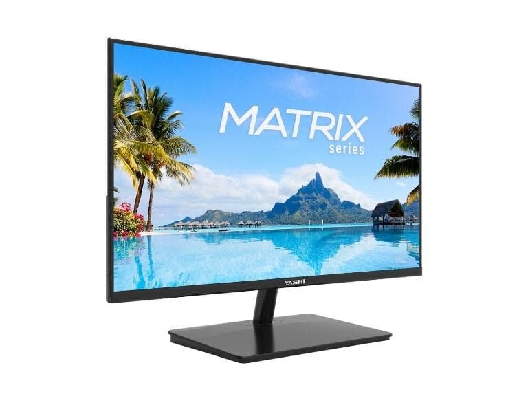 MONITOR 24" SERIE MATRIX VA LED FULL HD MULTIMEDIALE 120HZ 1MS - YASHI