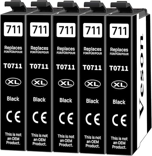 CARTUCCIA COMPATIBILE EPSON T0711 NERO — immagine 1 di 1