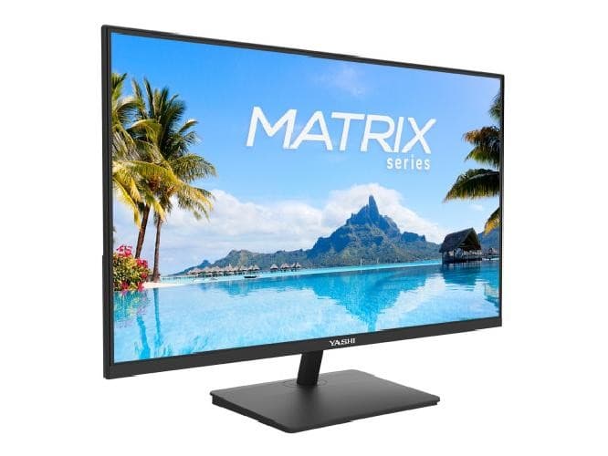 MONITOR 27" SERIE MATRIX VA LED FULL HD MULTIMEDIALE 120HZ 1MS - YASHI — immagine 1 di 1