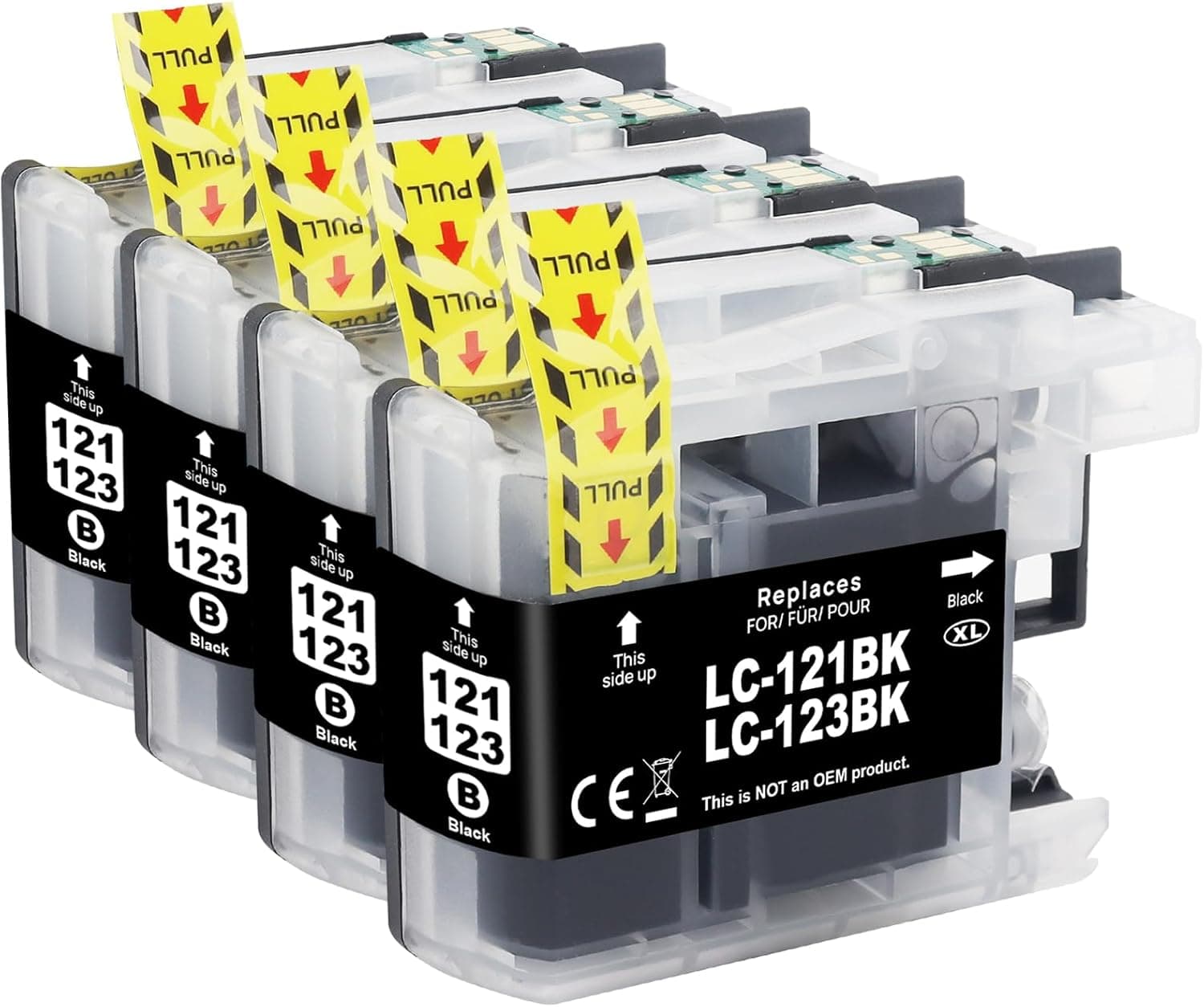 CARTUCCIA COMPATIBILE BROTHER LC123XL NERO — immagine 1 di 1