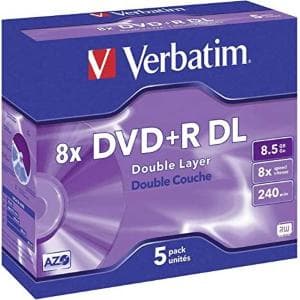 1 - DVD+R DL Verbatim 8,5GB 8x Double Layer — immagine 1 di 1