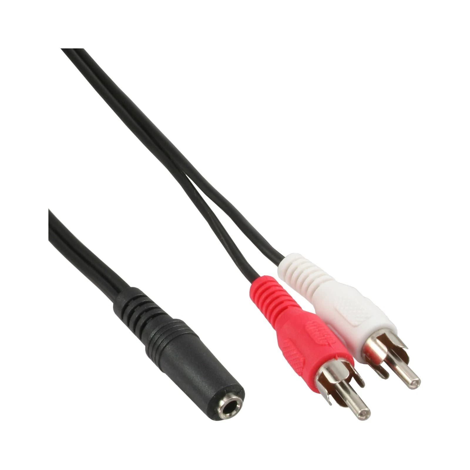 CAVO AUDIO A Y JACK F 3,5mm/ RCA M - 0,2MT. — immagine 1 di 1
