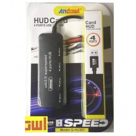 CARD HUB 4 PORTE USB 3.0 — immagine 1 di 1