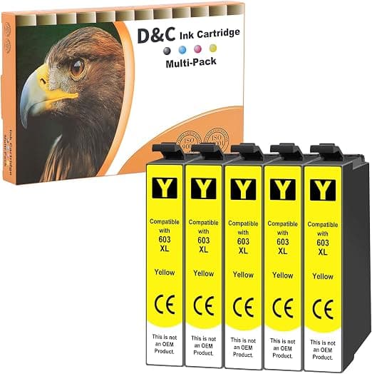 CARTUCCIA COMPATIBILE EPSON 603XL GIALLO — immagine 1 di 1