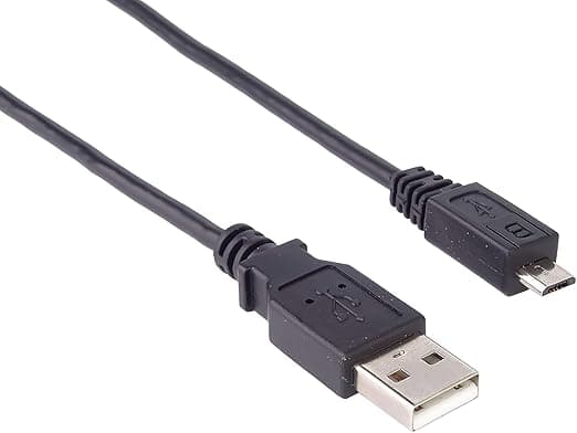 CAVO USB/MICROUSB - 2,0MT NERO — immagine 1 di 1