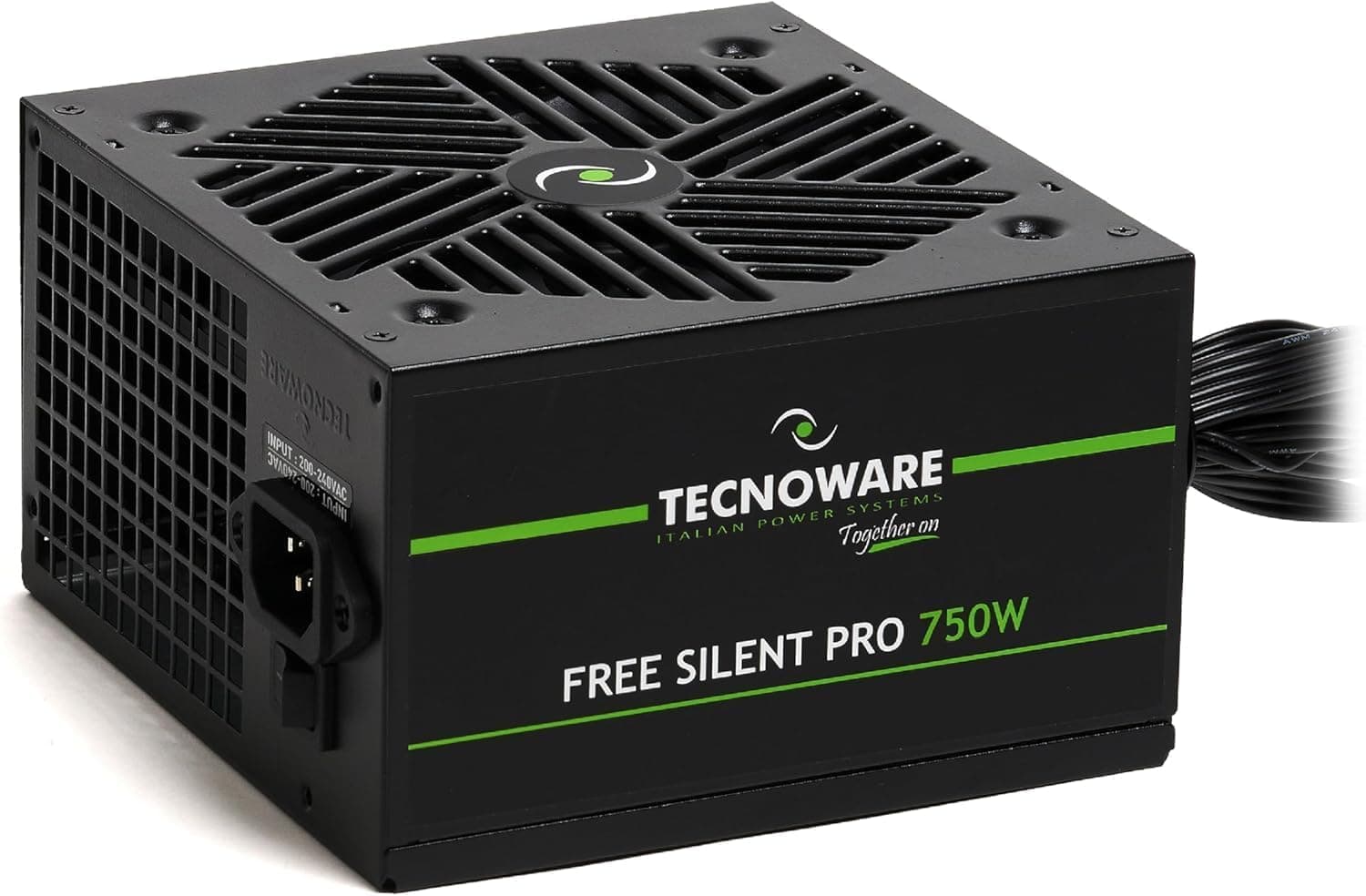 Tecnoware Alimentatore Pc 750w Free Silent 750 Pro