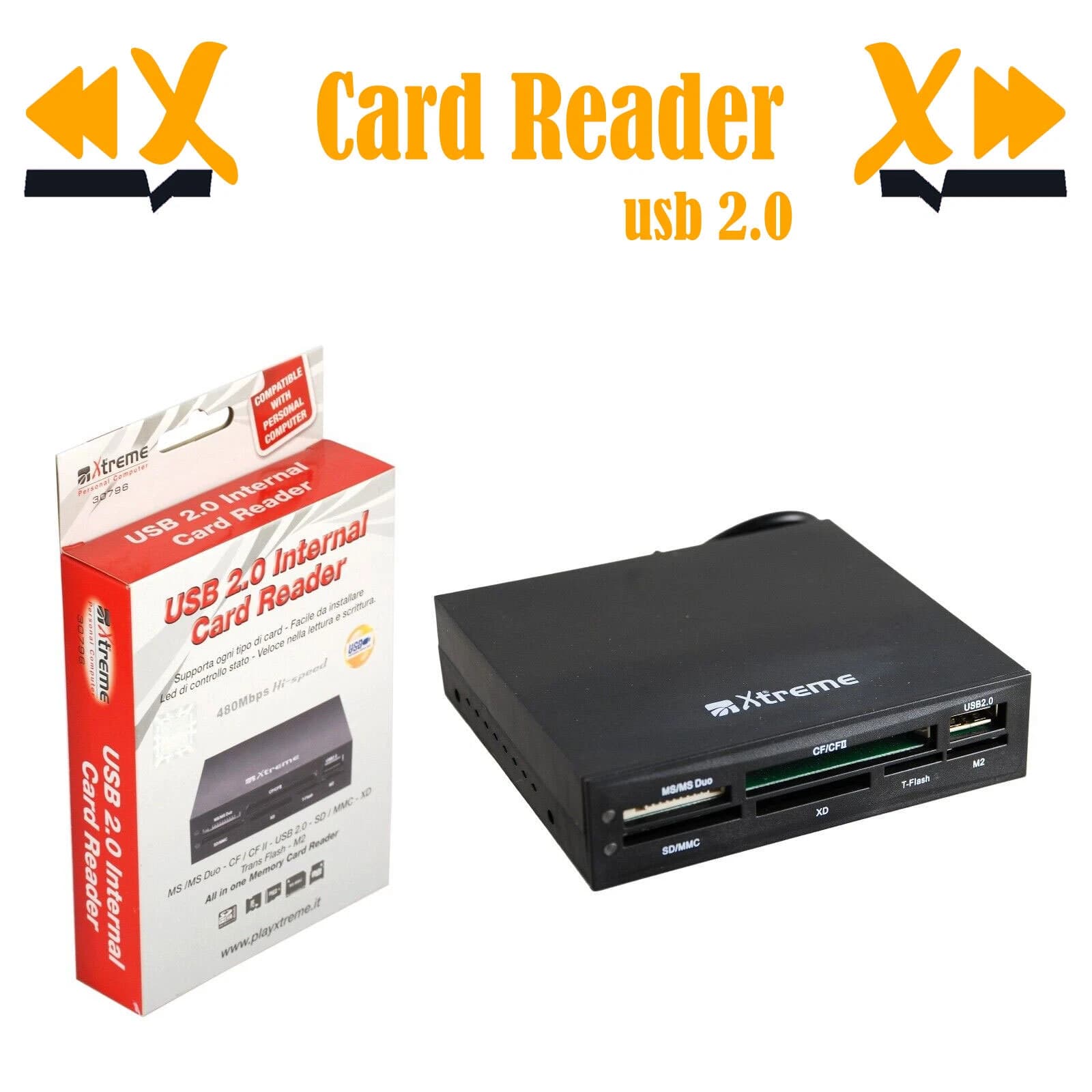 CARD READER-USB INTERNO — immagine 1 di 1