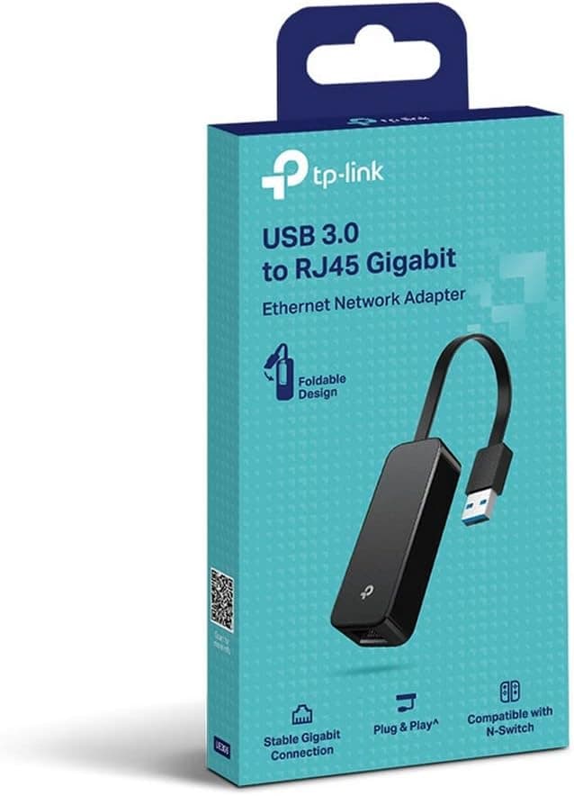 TP-Link Adattatore di Rete da USB 3.0 a Gigabit Ethernet 10/100/1000