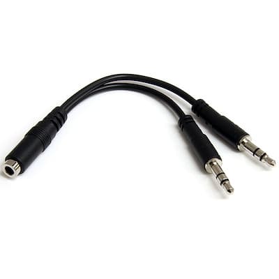 SDOPPIATORE AUDIO Y - 2M+1F - JACK 3,5mm