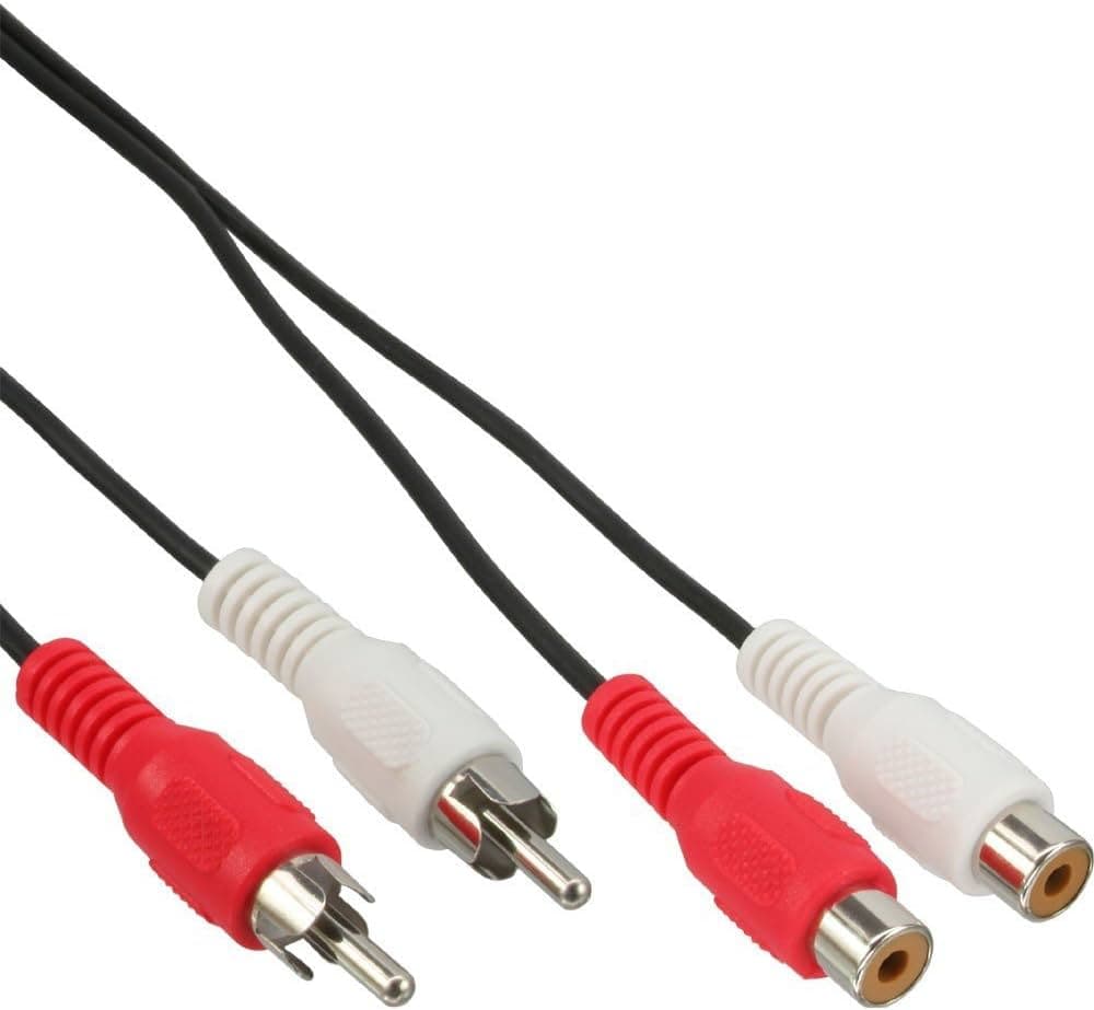 PROLUNGA AUDIO RCA M/F + M/F - 1MT. — immagine 1 di 1