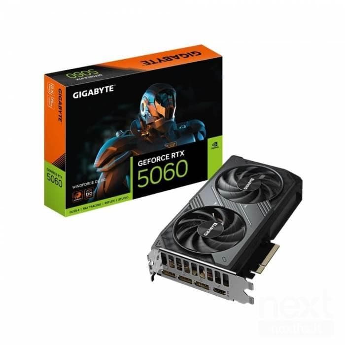 SCHEDA VIDEO GAMING GEFORCE RTX 5060 WINDFORCE OC 8GB