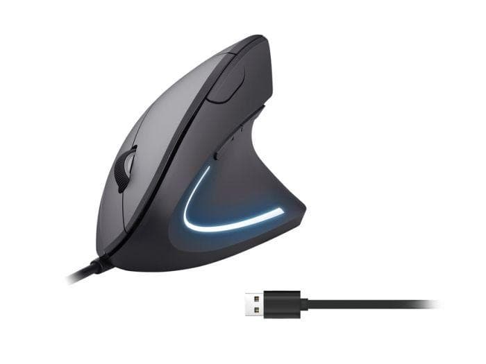MOUSE ERGONOMICO CON CAVO (USB-A) - VERTICALE (245118) — immagine 1 di 1