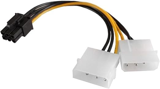 ADATTATORE 2 MOLEX TO PCI-E (6PIN) — immagine 1 di 1
