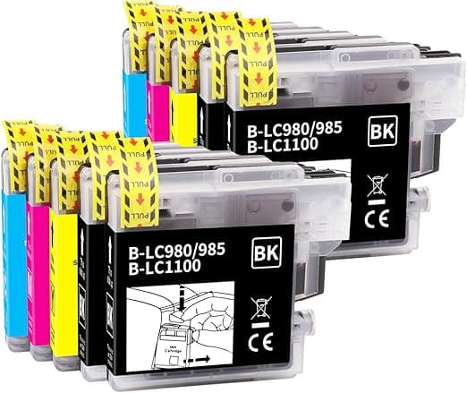 CARTUCCIA COMPATIBILE BROTHER BI-LC1100/LC980XL/LC985XL CIANO — immagine 1 di 1
