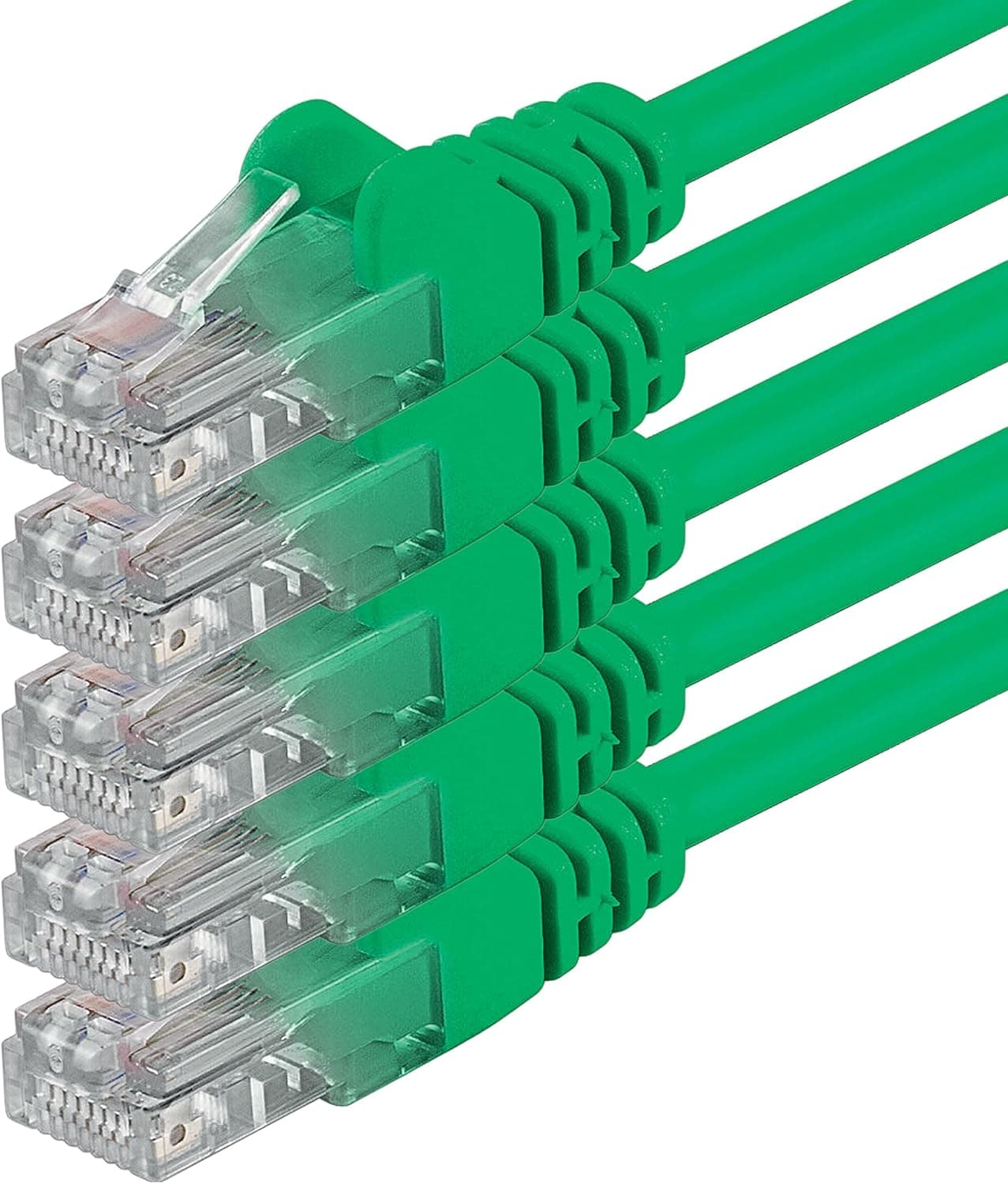 CAVO LAN cat.5e GREEN  – 1 MT — immagine 1 di 1