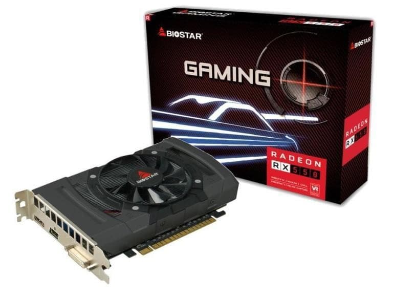 SCHEDA VIDEO RADEON RX550 VA5505RF41 4GB DDR5