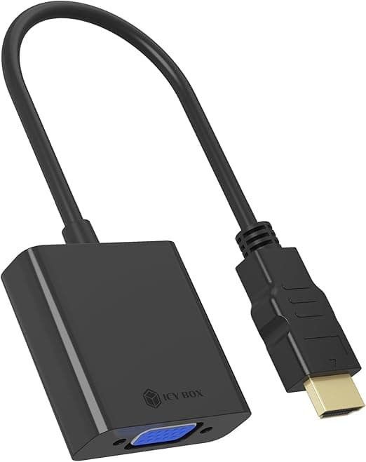 ADATTATORE HDMI/VGA M/F GOLD — immagine 1 di 1