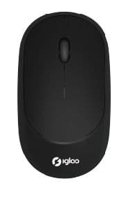 Mouse Wireless Black Igloo