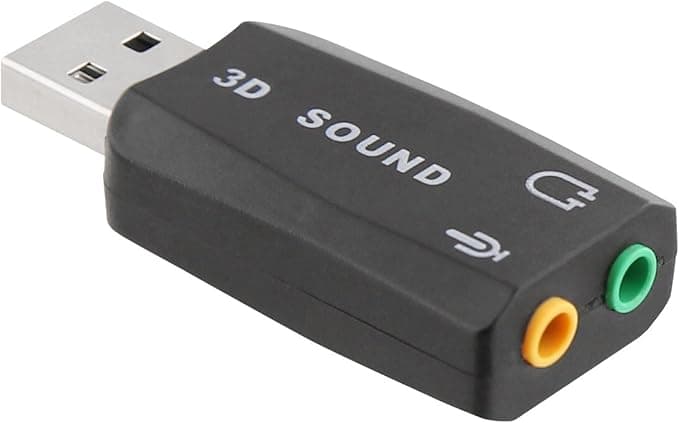 ADATTATORE USB/AUDIO MIC — immagine 1 di 1
