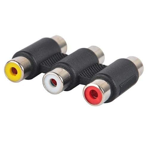 ADATTATORE TRIPLO RCA F — immagine 1 di 1