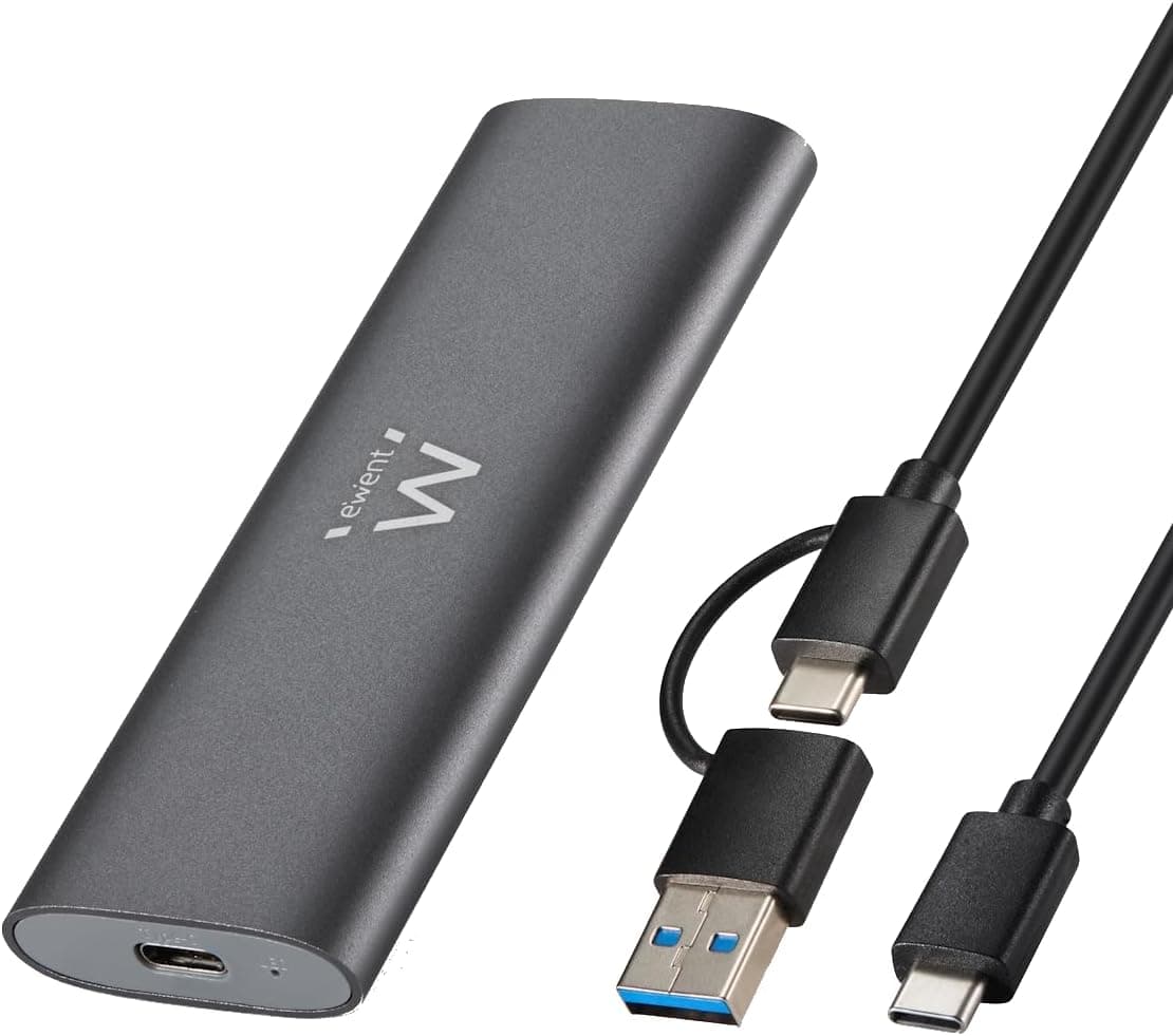 Ewent Box Esterno USB 3.2 Gen2 per SSD M.2 NVMe PCIe — immagine 1 di 1