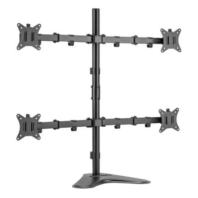 SUPPORTO X QUADRUPLO LCD/TV DA TAVOLO 17"/32"