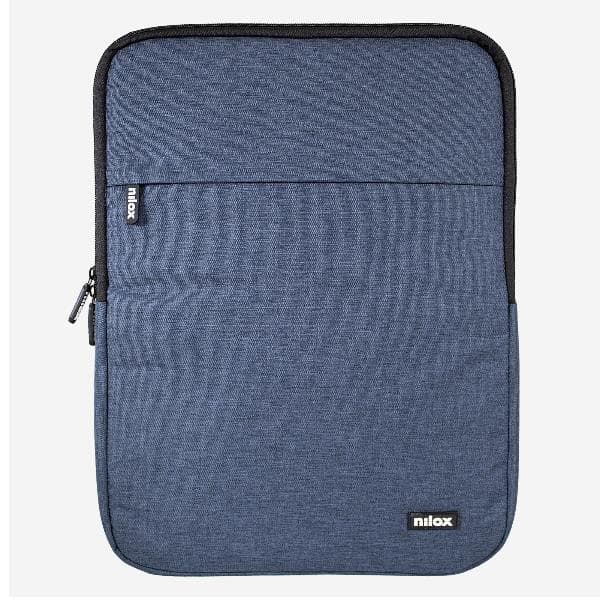 Custodia sleeve per Notebook fino a 14.1" anti-shock 2 scomparti - BLU