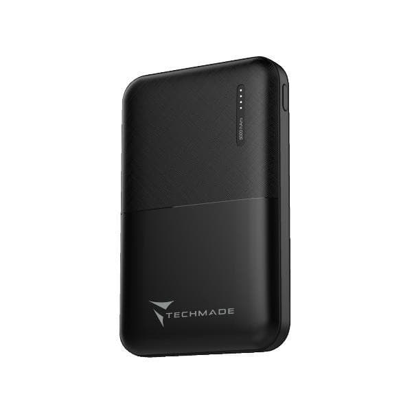 POWER BANK 5000 MAH TM-PB5000 NERO — immagine 1 di 1