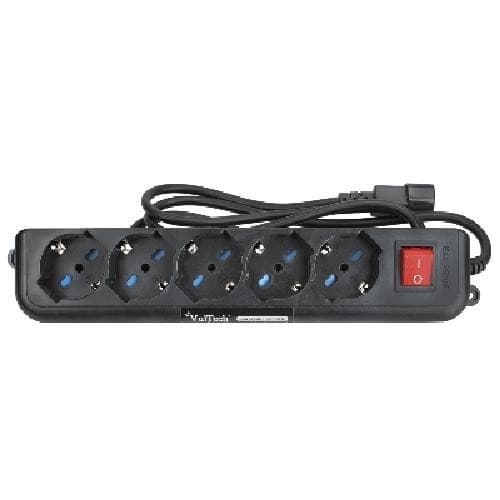 MULTIPRESA 5 POSTI BIPASSO (MU-UPS01) UPS IEC14 - VULTECH — immagine 1 di 1
