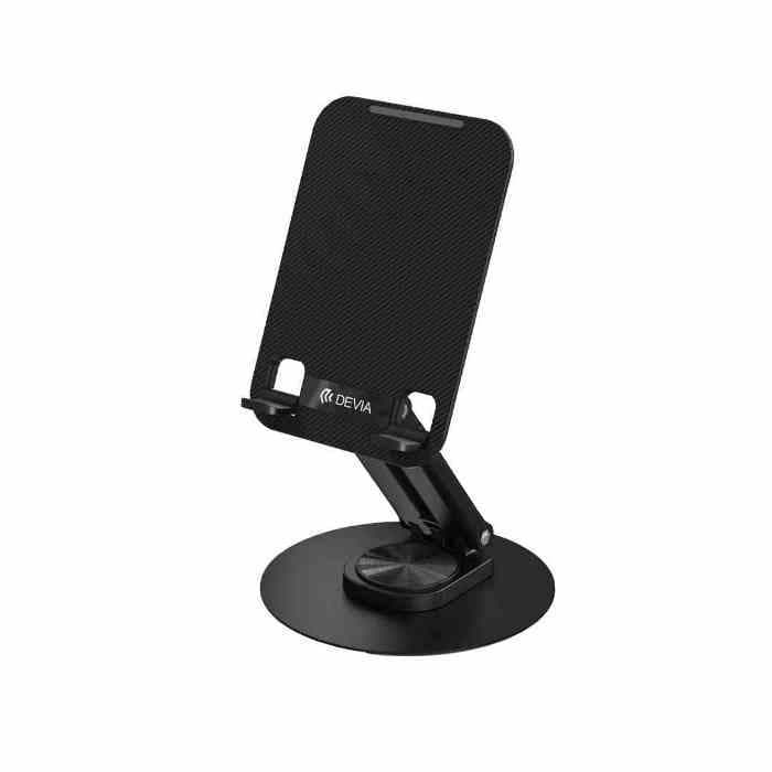 SUPP. PIEGHEVOLE METALLO 360 GRADI PER TABLET/SMARTPHONE