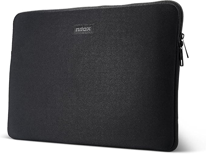 Borsa Porta PC 15.6" Sleeve Nera Nilox - Dimensioni 41 x 29 x 1.8 cm