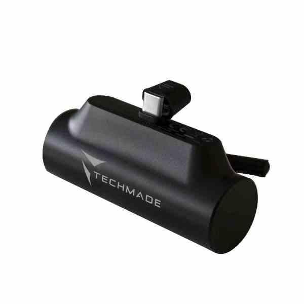 POWER BANK 4500 MAH CONNESSIONE TYPE-C CON STAND (TM-PBWEAR) — immagine 1 di 3
