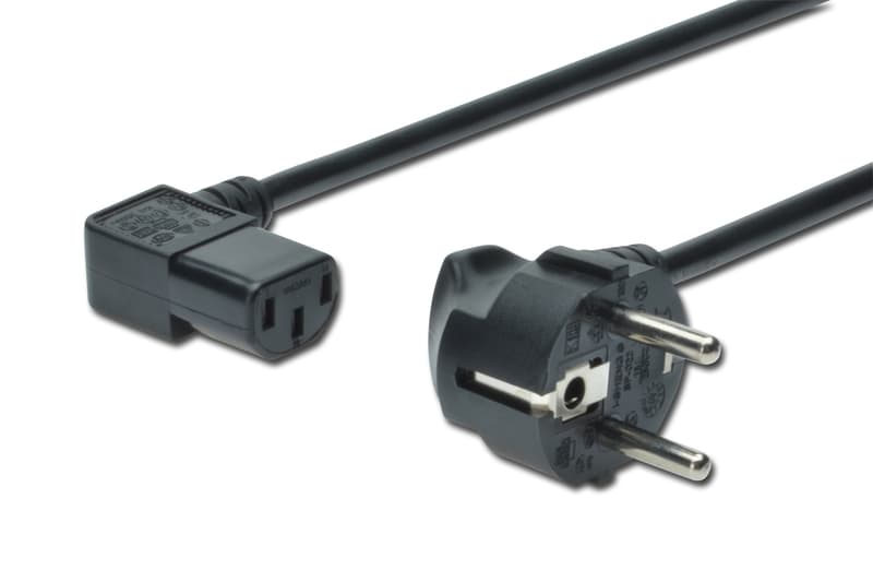 CAVO SPINA SCHUKO 90° - C13 90° MT 1,80 DIGITUS — immagine 1 di 1