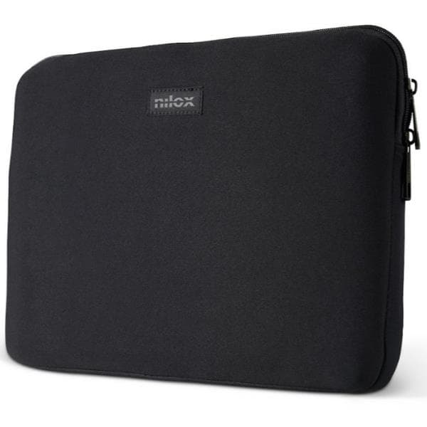 Custodia sleeve per Laptop fino a 13,3" interni antigraffio e rinforzati - Nera — immagine 1 di 3