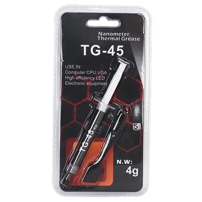 PASTA TERMICA ITEK TG-45 - SIRINGA DA 4G CON SPATOLA GRAY — immagine 1 di 1