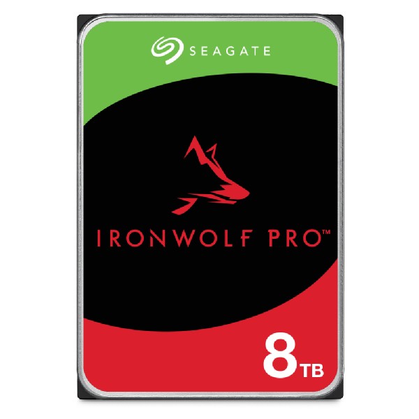 HARD DISK 8 TB IRONWOLF PRO SATA 3 3.5" NAS (ST8000NT001)